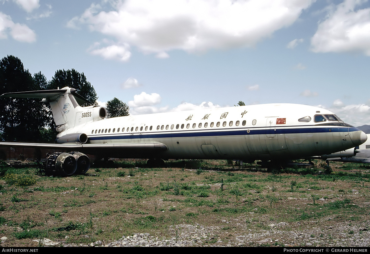 Aircraft Photo of 50055 | Hawker Siddeley HS-121 Trident 2E | China United Airlines - CUA | AirHistory.net #93490