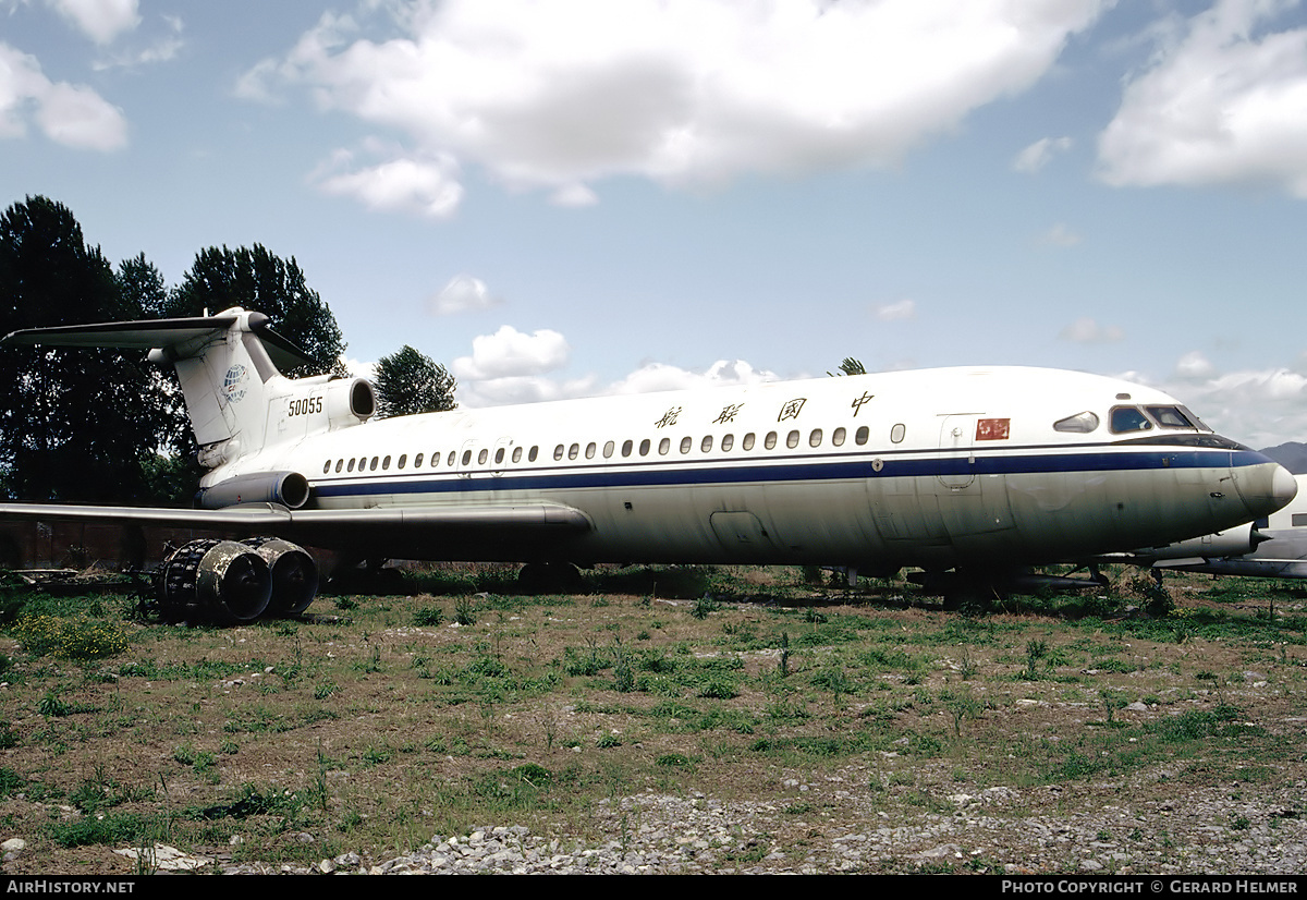 Aircraft Photo of 50055 | Hawker Siddeley HS-121 Trident 2E | China United Airlines - CUA | AirHistory.net #93490