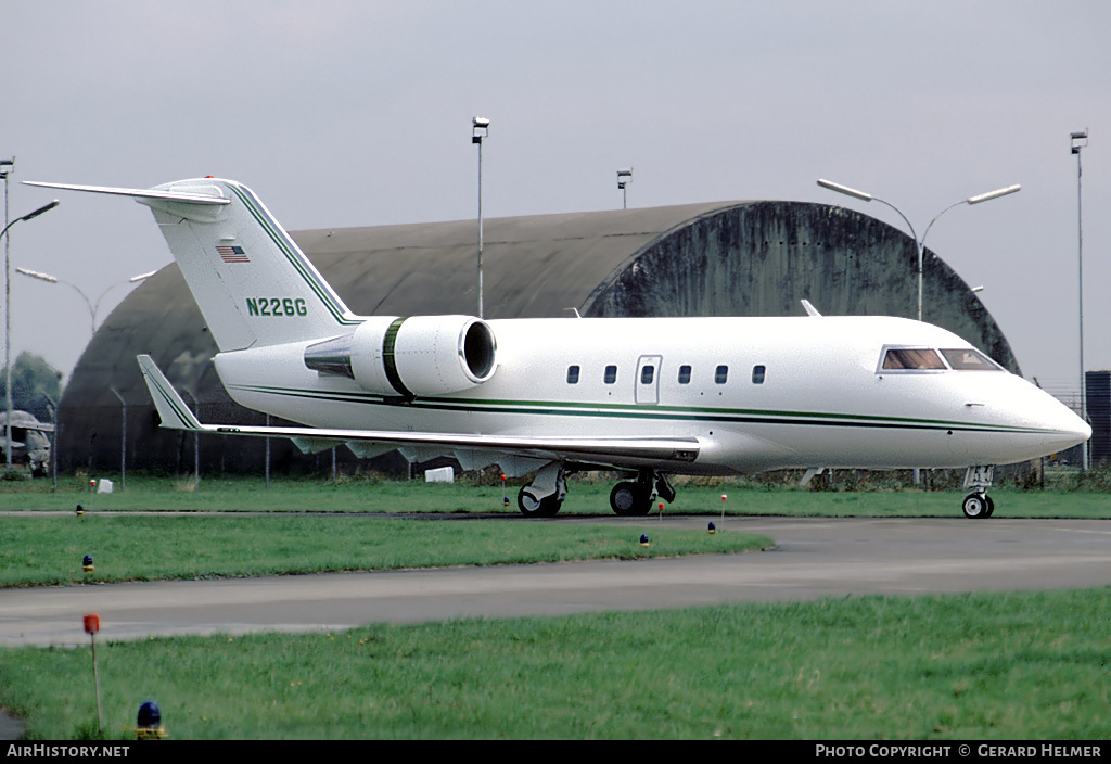 Aircraft Photo of N226G | Canadair Challenger 601 (CL-600-2A12) | AirHistory.net #93492