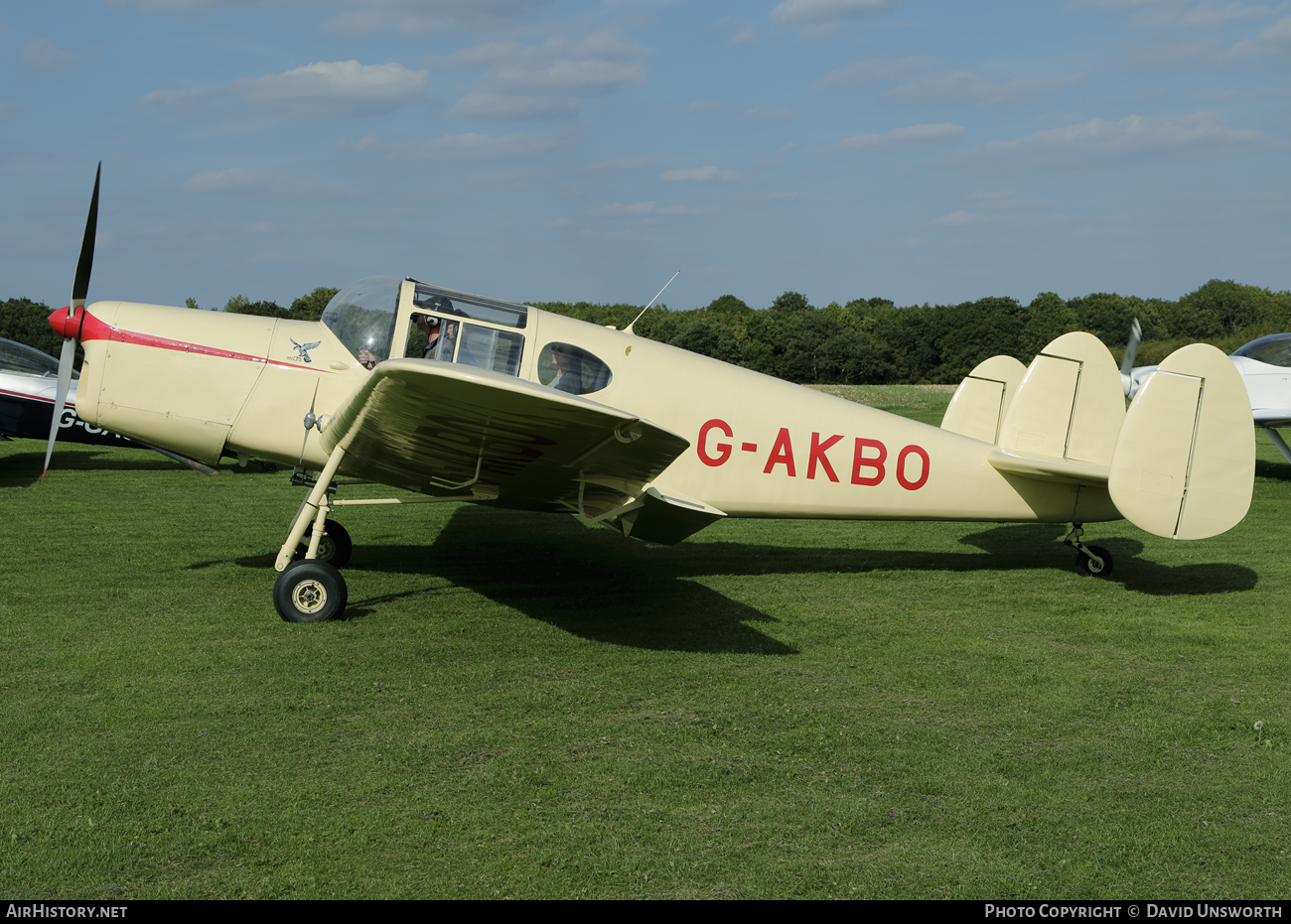 Aircraft Photo of G-AKBO | Miles M.38 Messenger 2A | AirHistory.net #93498