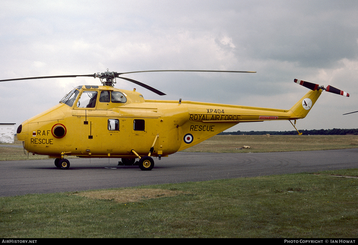 Aircraft Photo of XP404 | Westland WS-55-3 Whirlwind HAR10 | UK - Air Force | AirHistory.net #93512