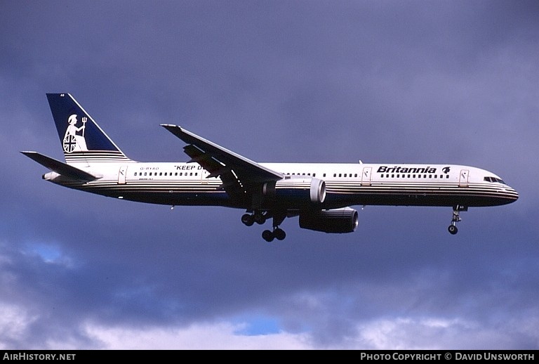 Aircraft Photo of G-BYAO | Boeing 757-204 | Britannia Airways | AirHistory.net #93516