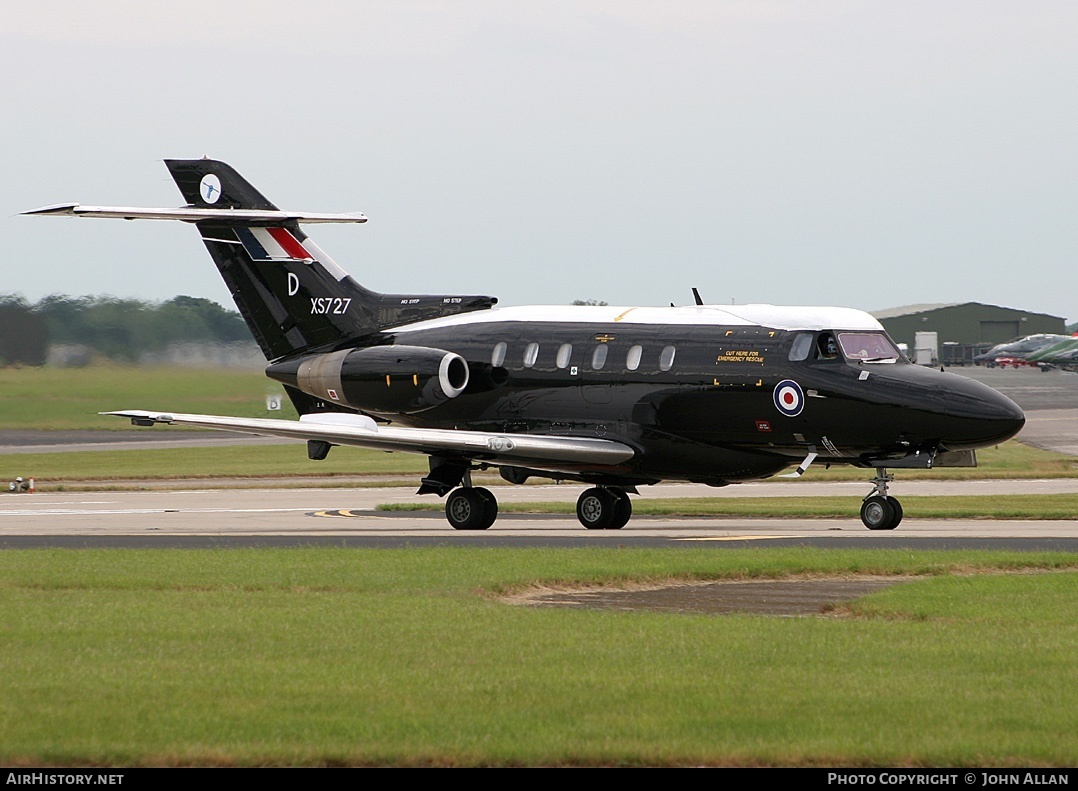 Aircraft Photo of XS727 | Hawker Siddeley HS-125-2 Dominie T1 | UK - Air Force | AirHistory.net #93519