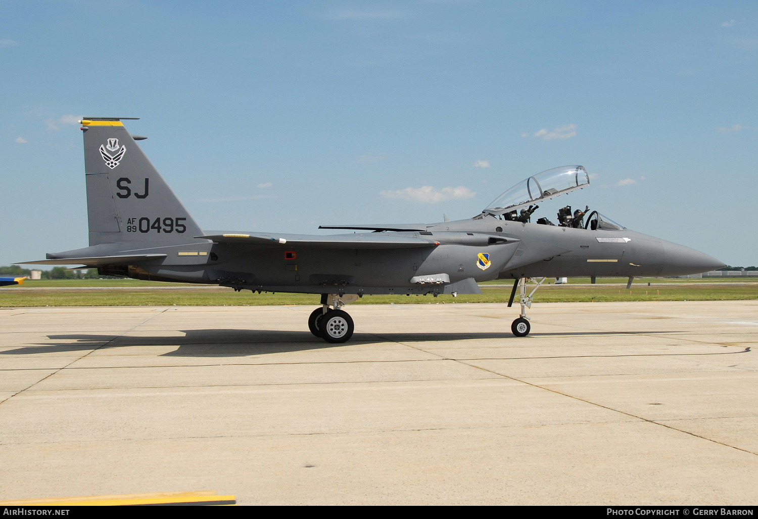 Aircraft Photo of 89-0495 / AF89-495 | McDonnell Douglas F-15E Strike Eagle | USA - Air Force | AirHistory.net #93524