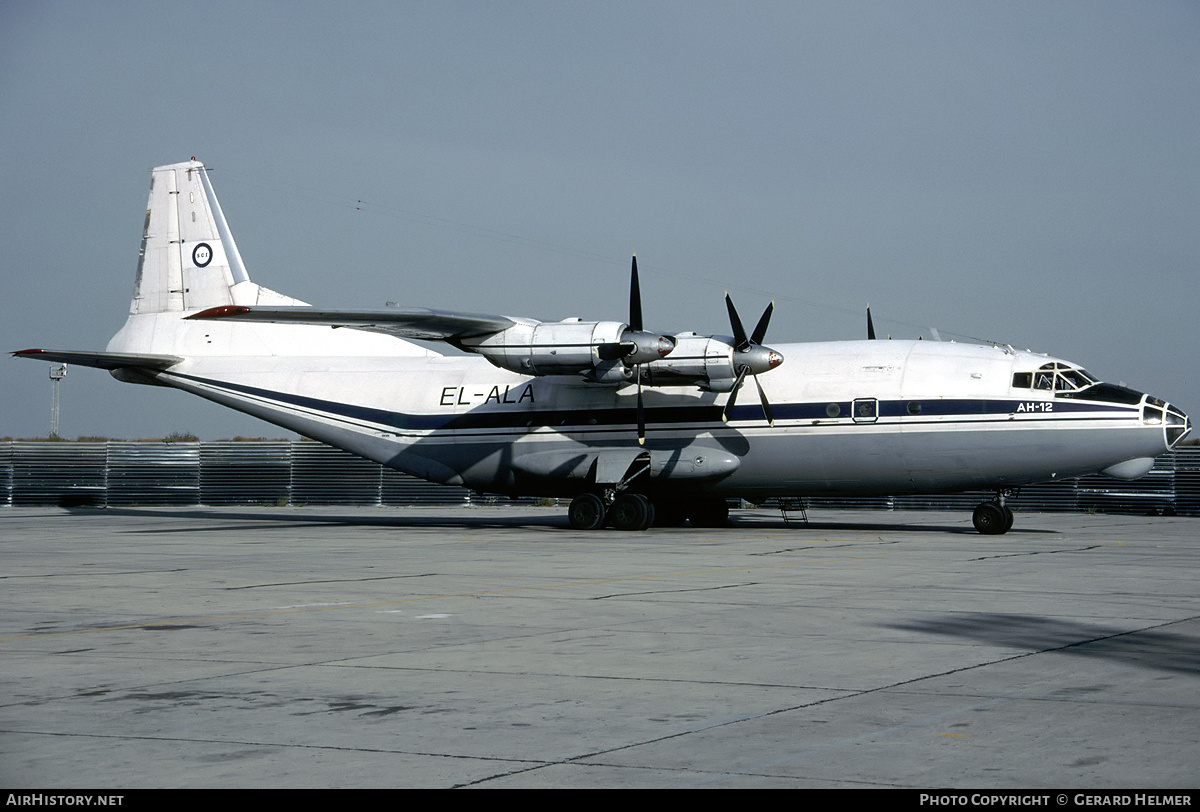 Aircraft Photo of EL-ALA | Antonov An-12B | Santa Cruz Imperial - SCI | AirHistory.net #93537