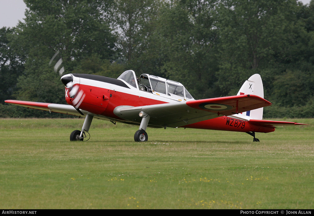 Aircraft Photo of G-BWUT / WZ879 | De Havilland DHC-1 Chipmunk Mk22 | UK - Air Force | AirHistory.net #93552