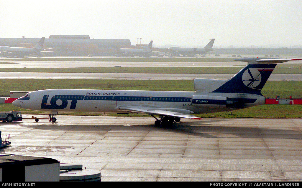 Aircraft Photo of SP-LCC | Tupolev Tu-154M | LOT Polish Airlines - Polskie Linie Lotnicze | AirHistory.net #93554