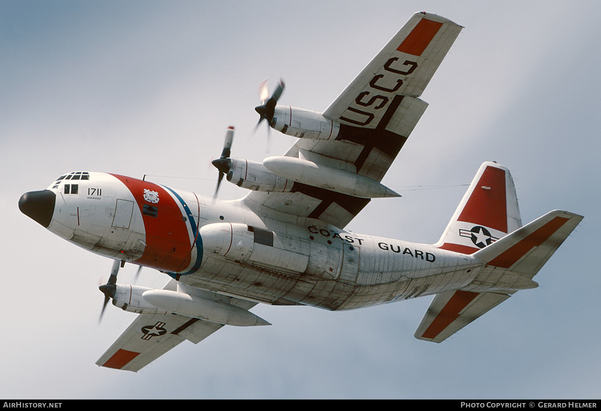 Aircraft Photo of 1711 | Lockheed HC-130H Hercules (L-382) | USA - Coast Guard | AirHistory.net #93555