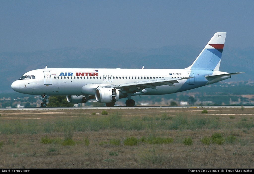 Aircraft Photo of F-GGEE | Airbus A320-111 | Air Inter | AirHistory.net #93600