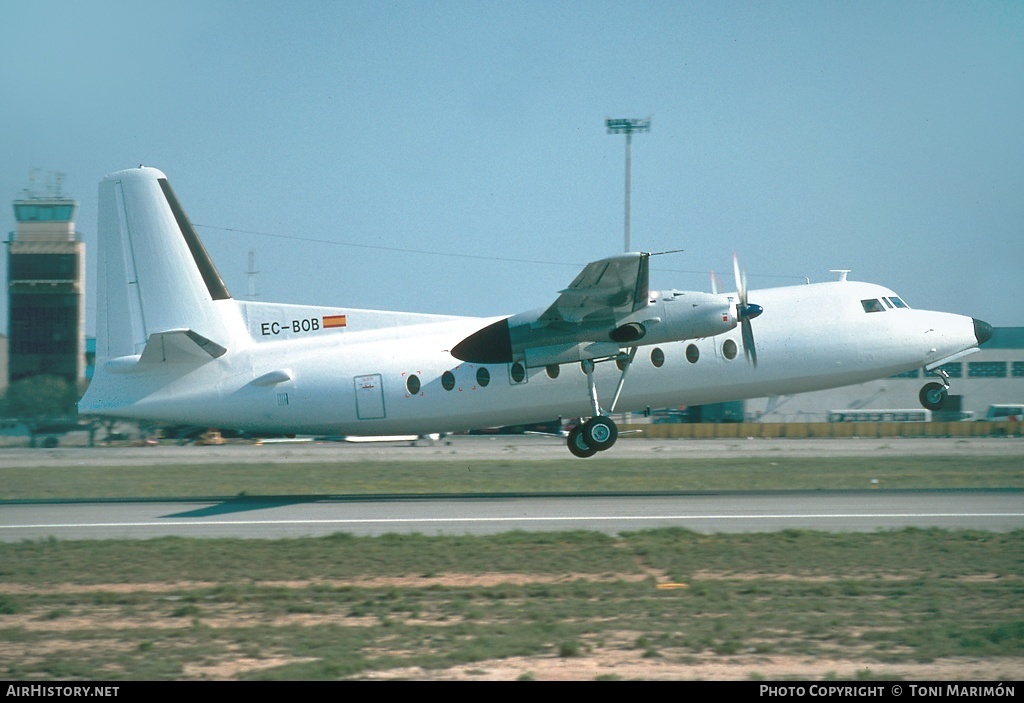 Aircraft Photo of EC-BOB | Fokker F27-600 Friendship | Aviaco | AirHistory.net #93601