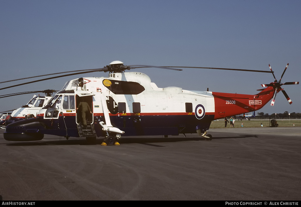 Aircraft Photo of ZB506 | Westland WS-61 Sea King Mk4X | UK - Air Force | AirHistory.net #93620