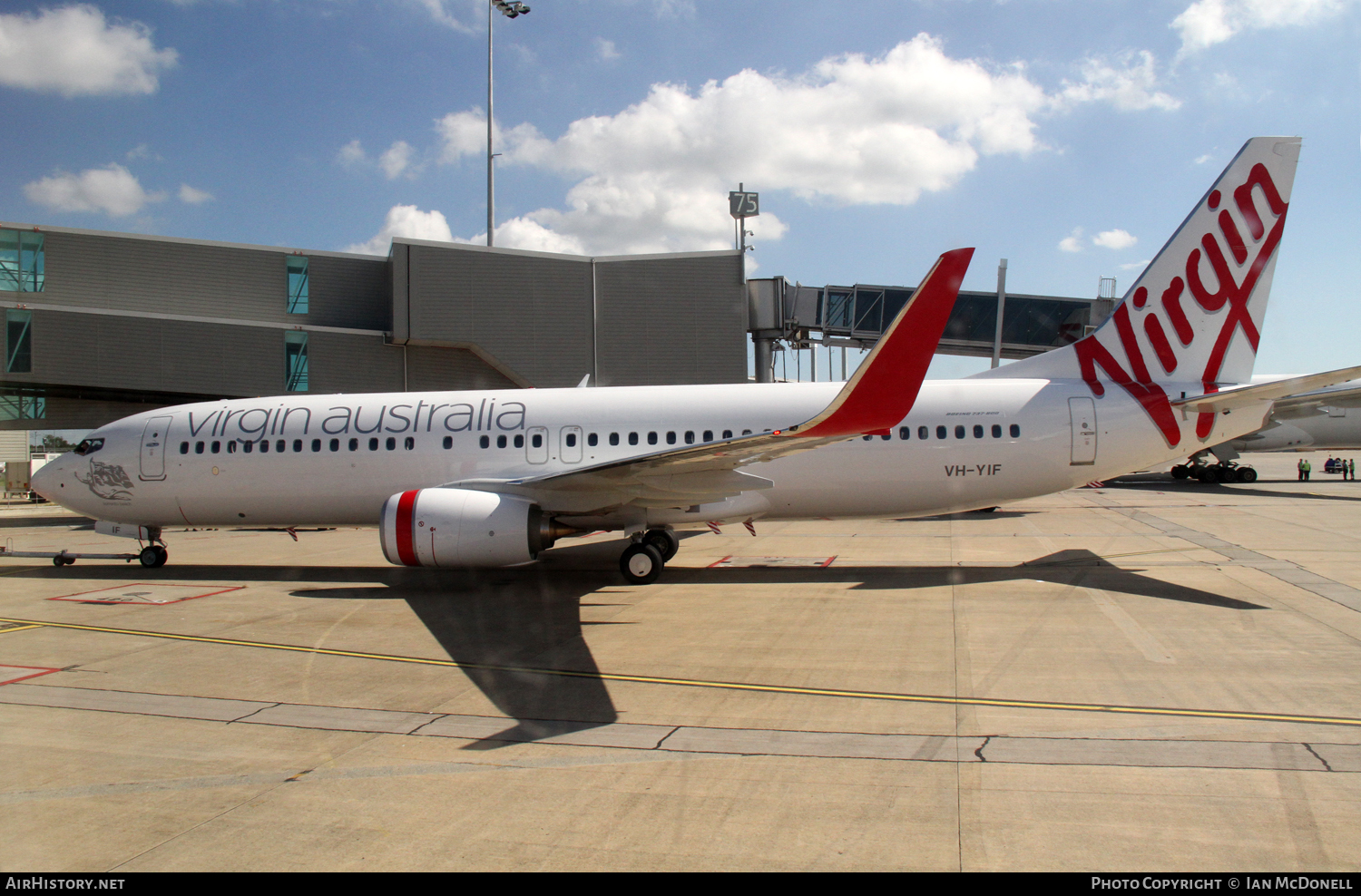 Aircraft Photo of VH-YIF | Boeing 737-8FE | Virgin Australia Airlines | AirHistory.net #93628