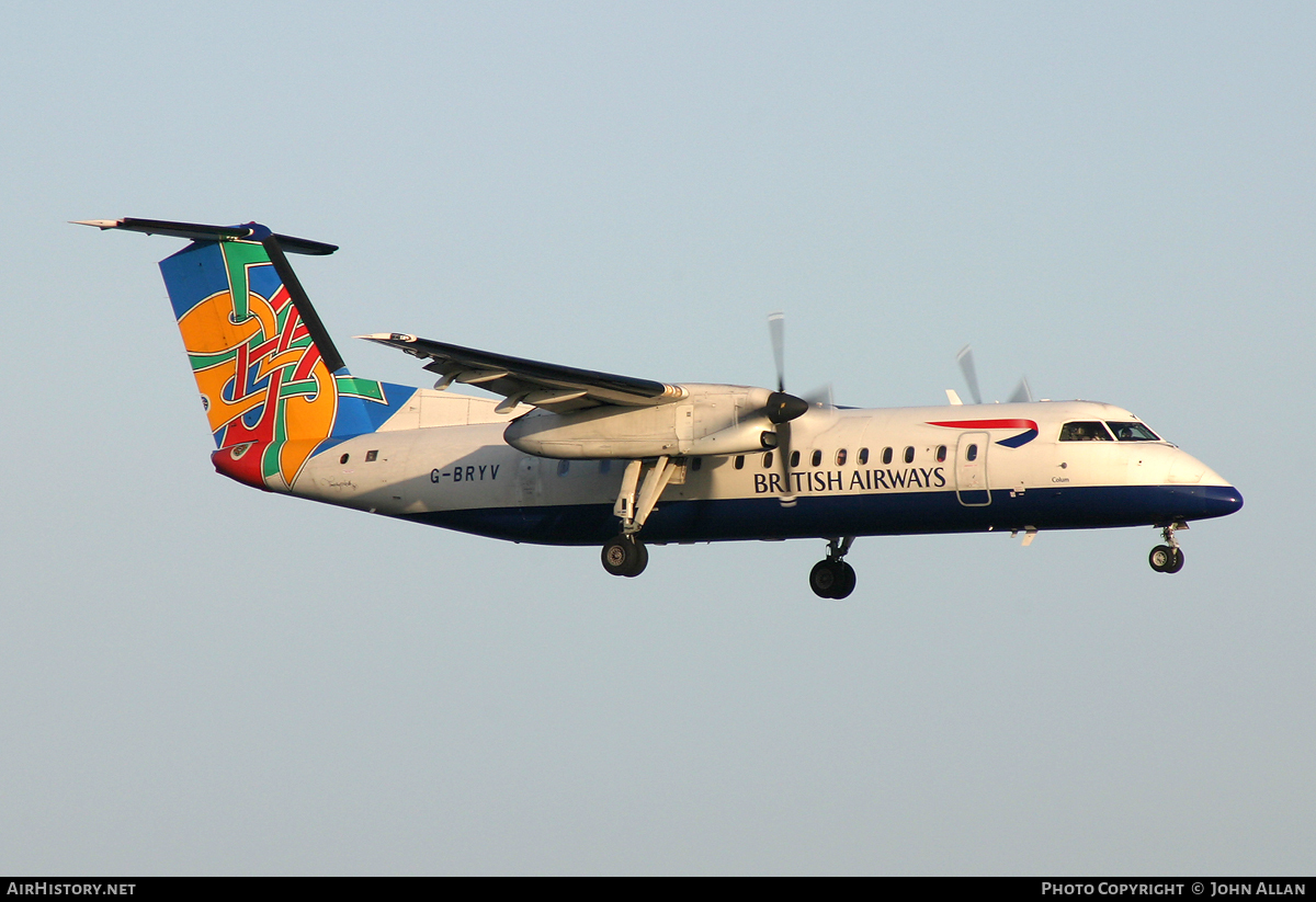 Aircraft Photo of G-BRYV | Bombardier DHC-8-311Q Dash 8 | British Airways | AirHistory.net #93632