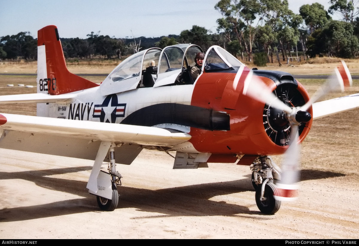 Aircraft Photo of VH-NAW / 138278 | North American T-28B Trojan | USA - Navy | AirHistory.net #93644