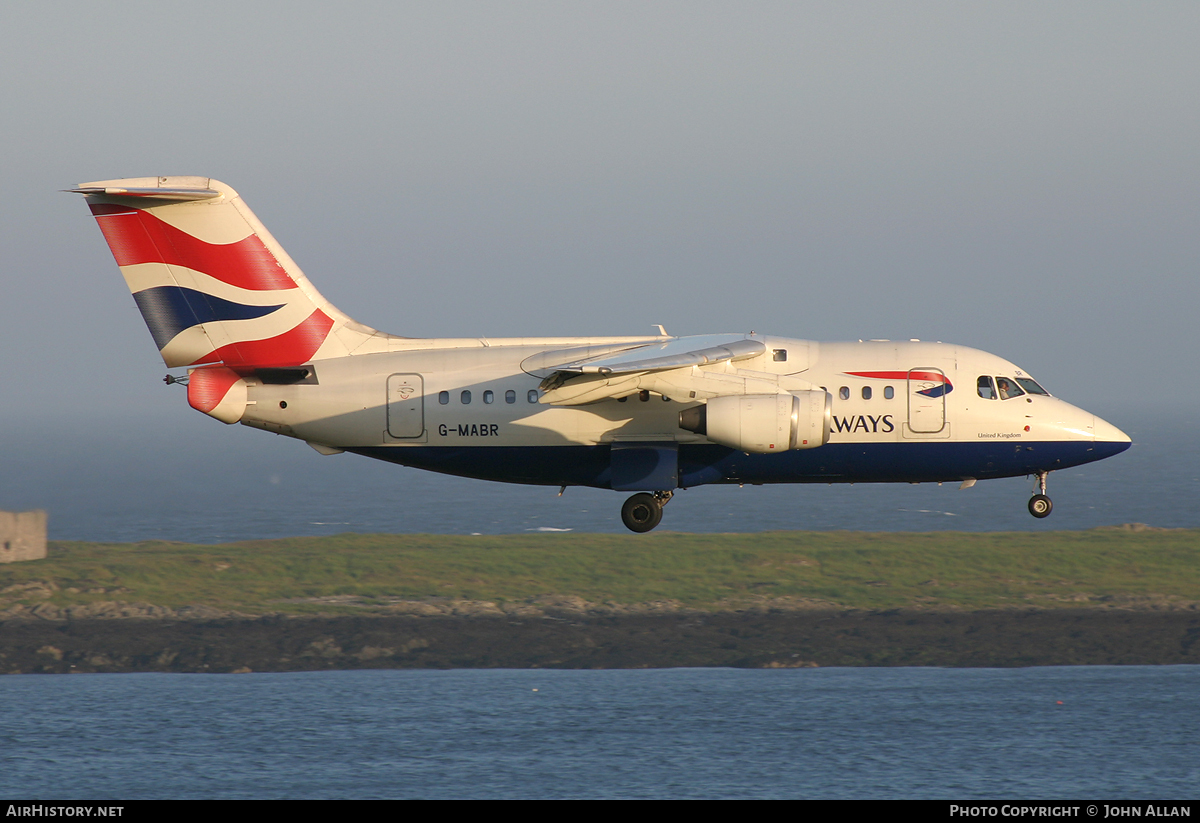 Aircraft Photo of G-MABR | British Aerospace BAe-146-100 | British Airways | AirHistory.net #93656