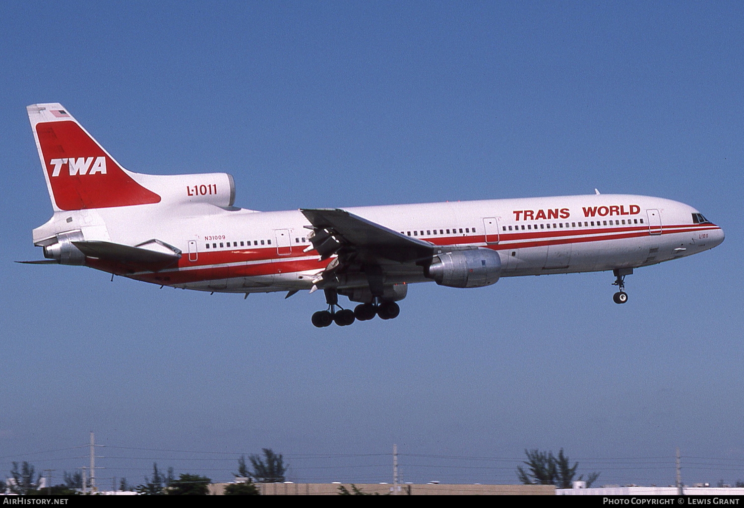 Aircraft Photo of N31009 | Lockheed L-1011-385-1 TriStar 1 | Trans World Airlines - TWA | AirHistory.net #93660