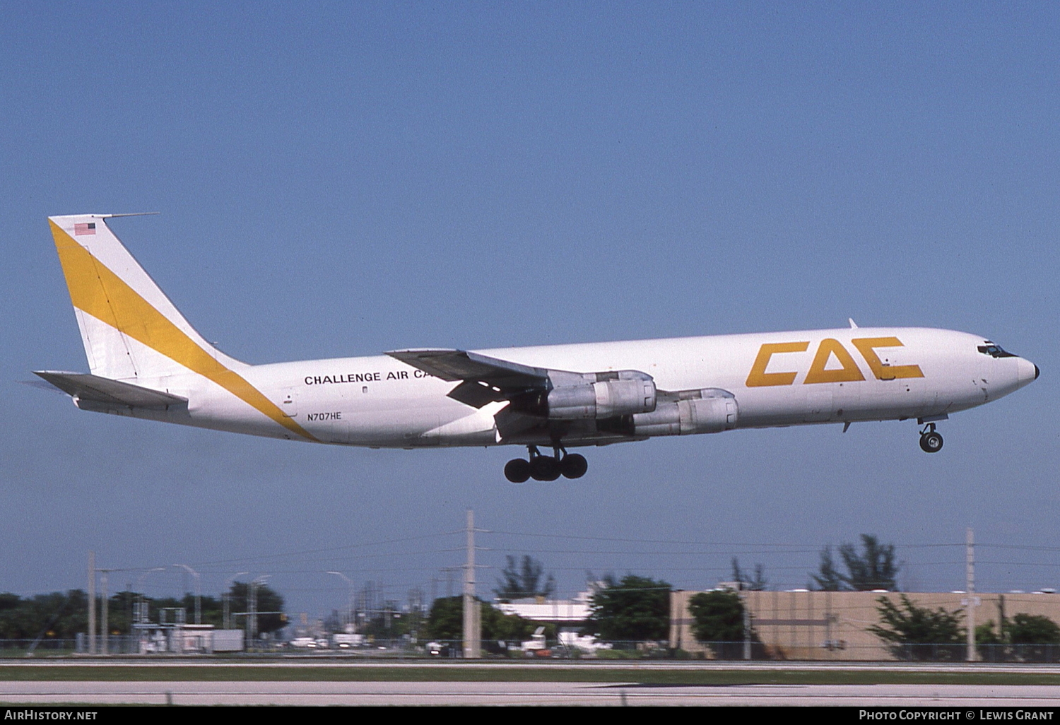 Aircraft Photo of N707HE | Boeing 707-330C | Challenge Air Cargo - CAC | AirHistory.net #93686