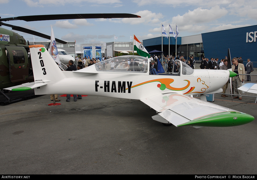 Aircraft Photo of F-HAMY | Issoire APM-20 Lionceau | AirHistory.net #93688