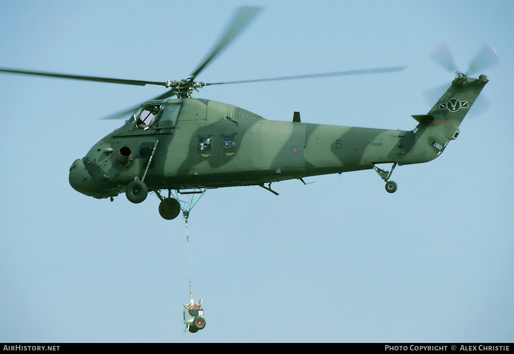 Aircraft Photo of XR508 | Westland WS-58 Wessex HC.2 | UK - Air Force | AirHistory.net #93697