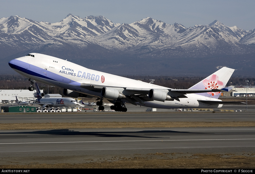 Aircraft Photo of B-18711 | Boeing 747-409F/SCD | China Airlines Cargo | AirHistory.net #93704