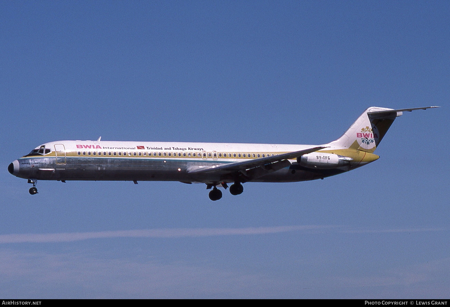 Aircraft Photo of 9Y-TFG | McDonnell Douglas DC-9-51 | BWIA International - Trinidad and Tobago Airways | AirHistory.net #93706