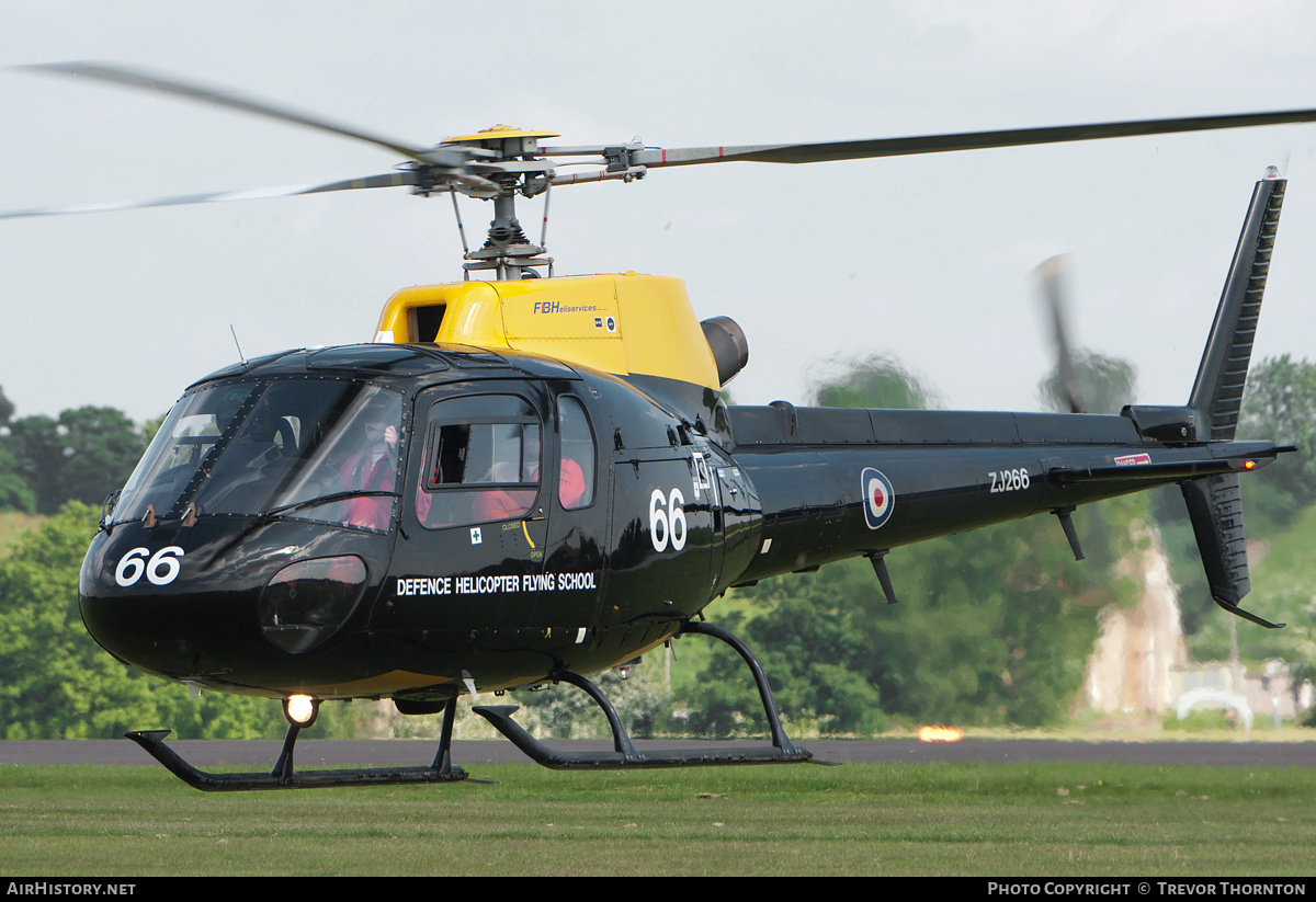 Aircraft Photo of ZJ266 | Eurocopter AS-350BB Squirrel HT1 | UK - Air Force | AirHistory.net #93713