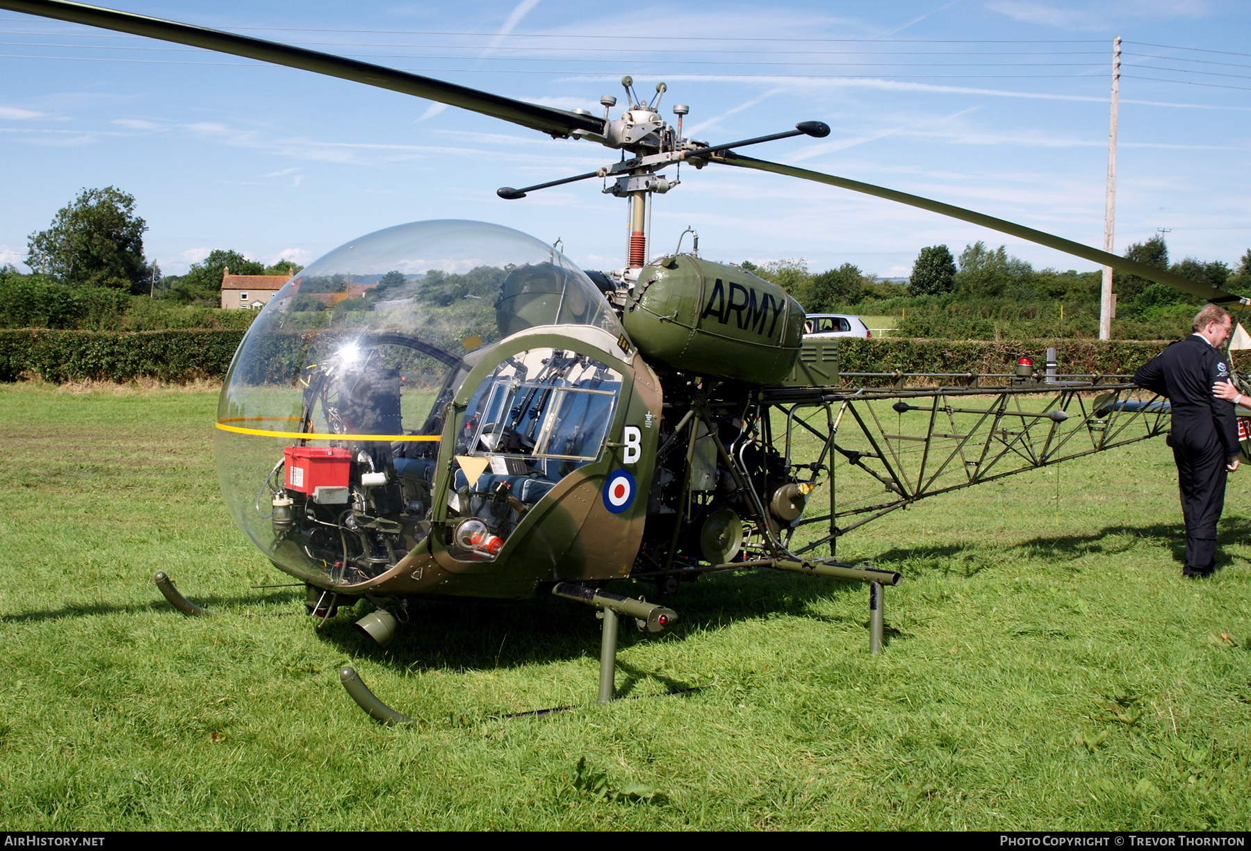 Aircraft Photo of XT131 | Agusta AB-47G-3 Sioux AH.1 | UK - Army | AirHistory.net #93715