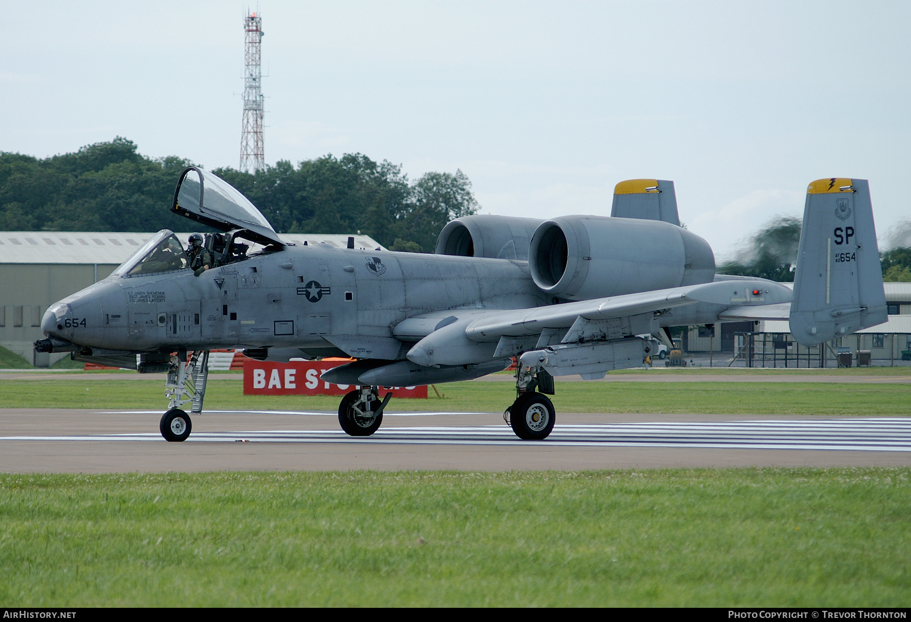 Aircraft Photo of 82-0654 / AF82-654 | Fairchild A-10A Thunderbolt II | USA - Air Force | AirHistory.net #93724
