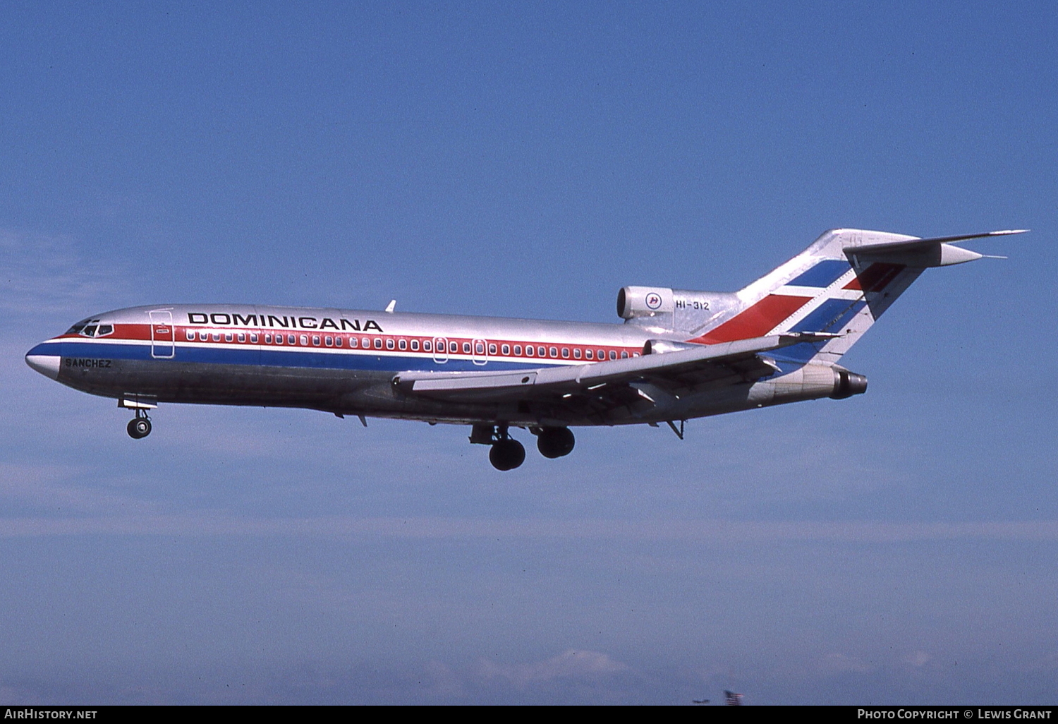 Aircraft Photo of HI-312 | Boeing 727-173C | Dominicana | AirHistory.net #93735