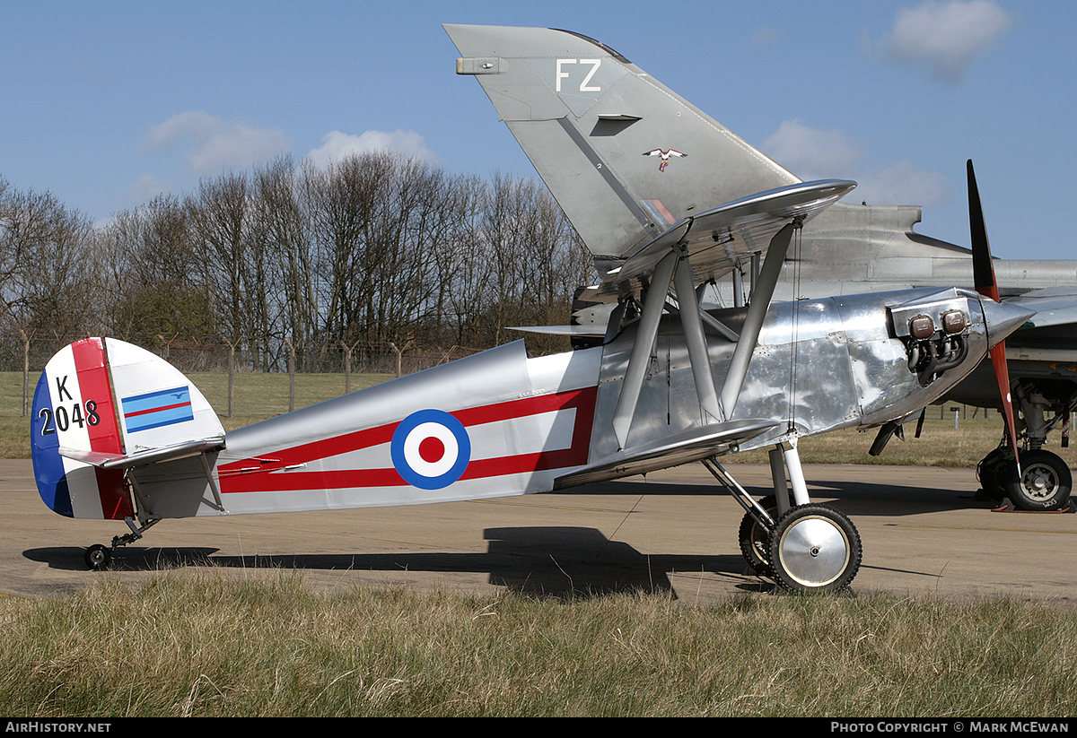 Aircraft Photo of G-BZNW / K2048 | Isaacs Fury II | UK - Air Force | AirHistory.net #93737