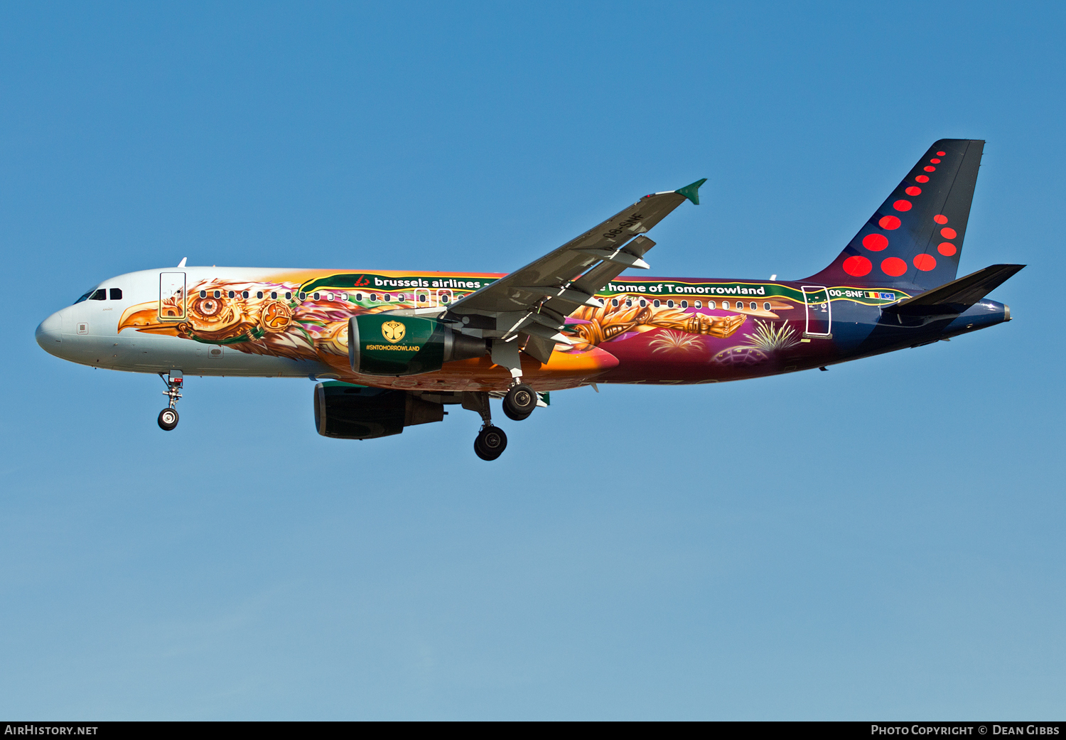 Aircraft Photo of OO-SNF | Airbus A320-214 | Brussels Airlines | AirHistory.net #93740