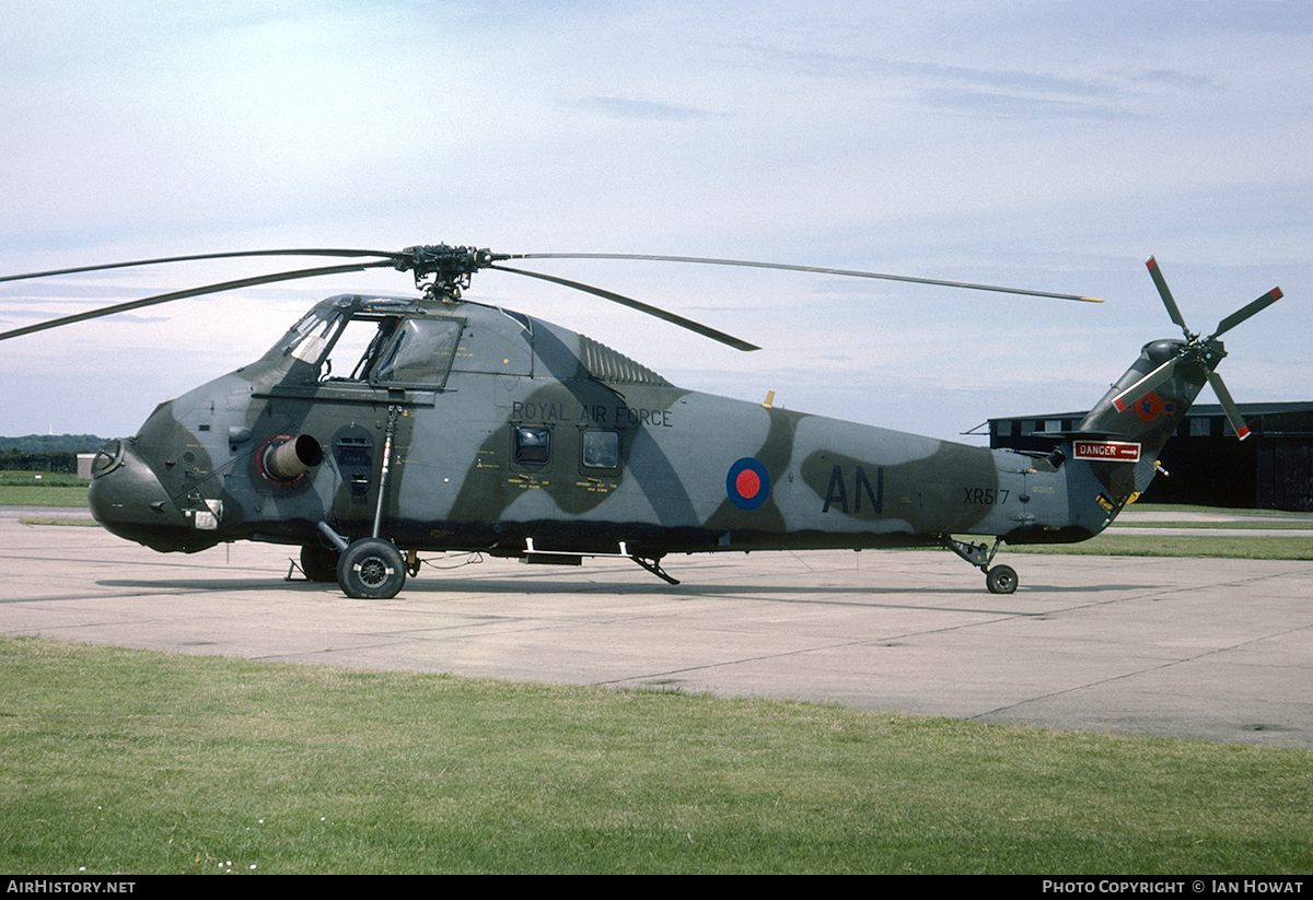 Aircraft Photo of XR517 | Westland WS-58 Wessex HC.2 | UK - Air Force | AirHistory.net #93742