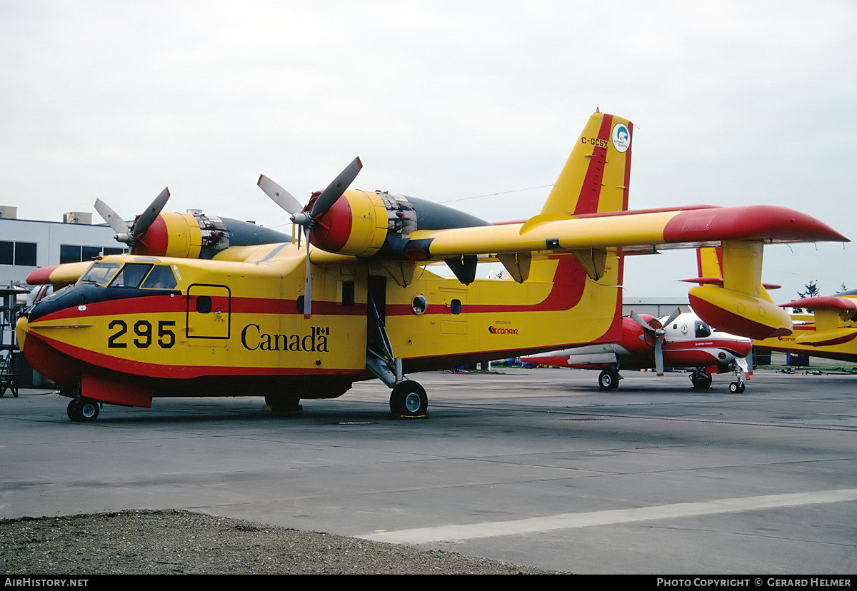 Aircraft Photo of C-GCSX | Canadair CL-215-V (CL-215-1A10) | Conair Aviation | AirHistory.net #93747