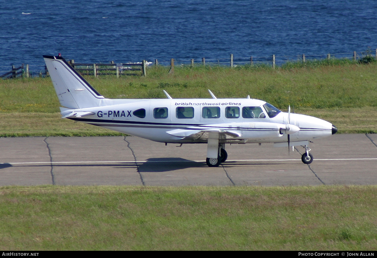 Aircraft Photo of G-PMAX | Piper PA-31-350 Navajo Chieftain | British Northwest Airlines | AirHistory.net #93754