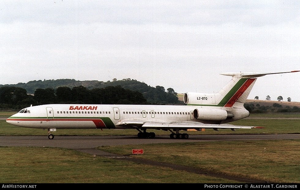 Aircraft Photo of LZ-BTQ | Tupolev Tu-154M | Balkan - Bulgarian Airlines | AirHistory.net #93770