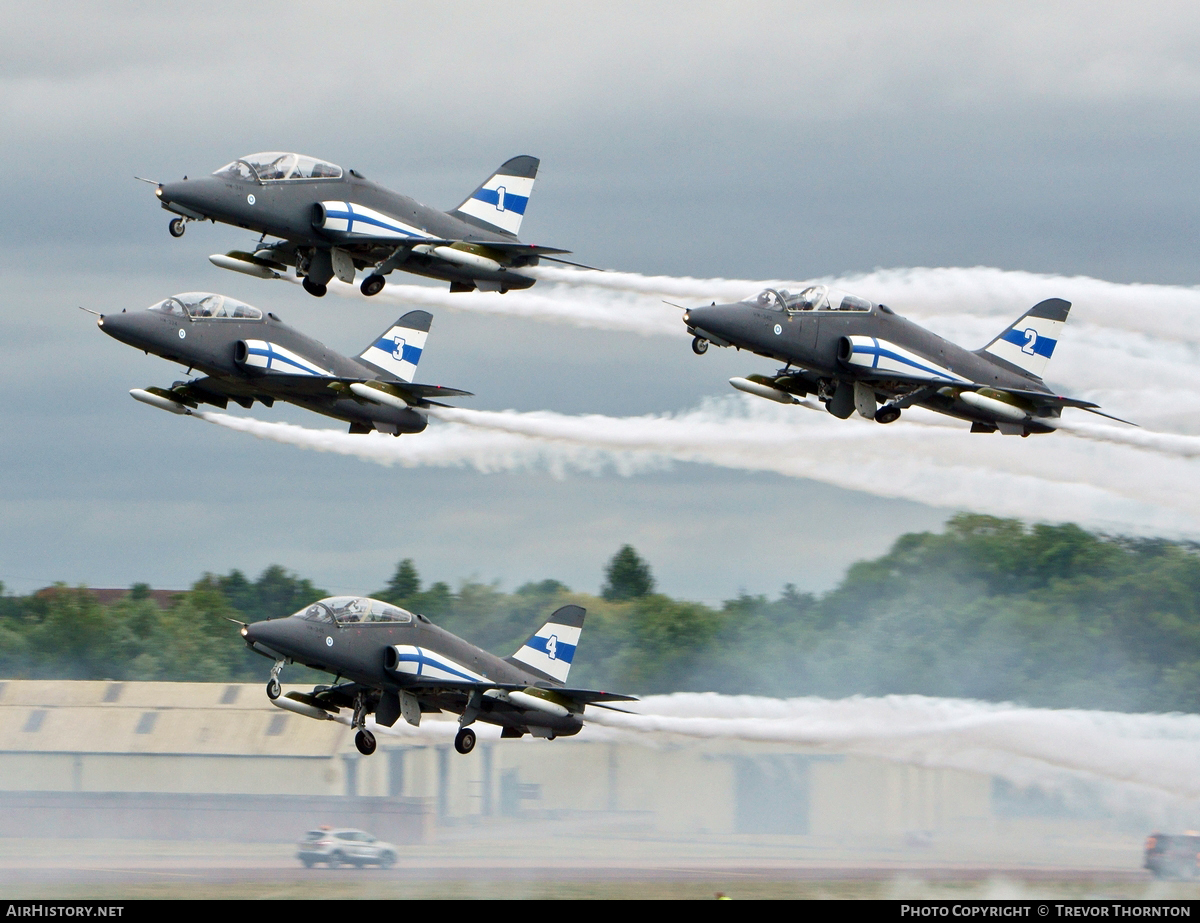 Aircraft Photo of HW-340 | British Aerospace Hawk 51 | Finland - Air Force | AirHistory.net #93774