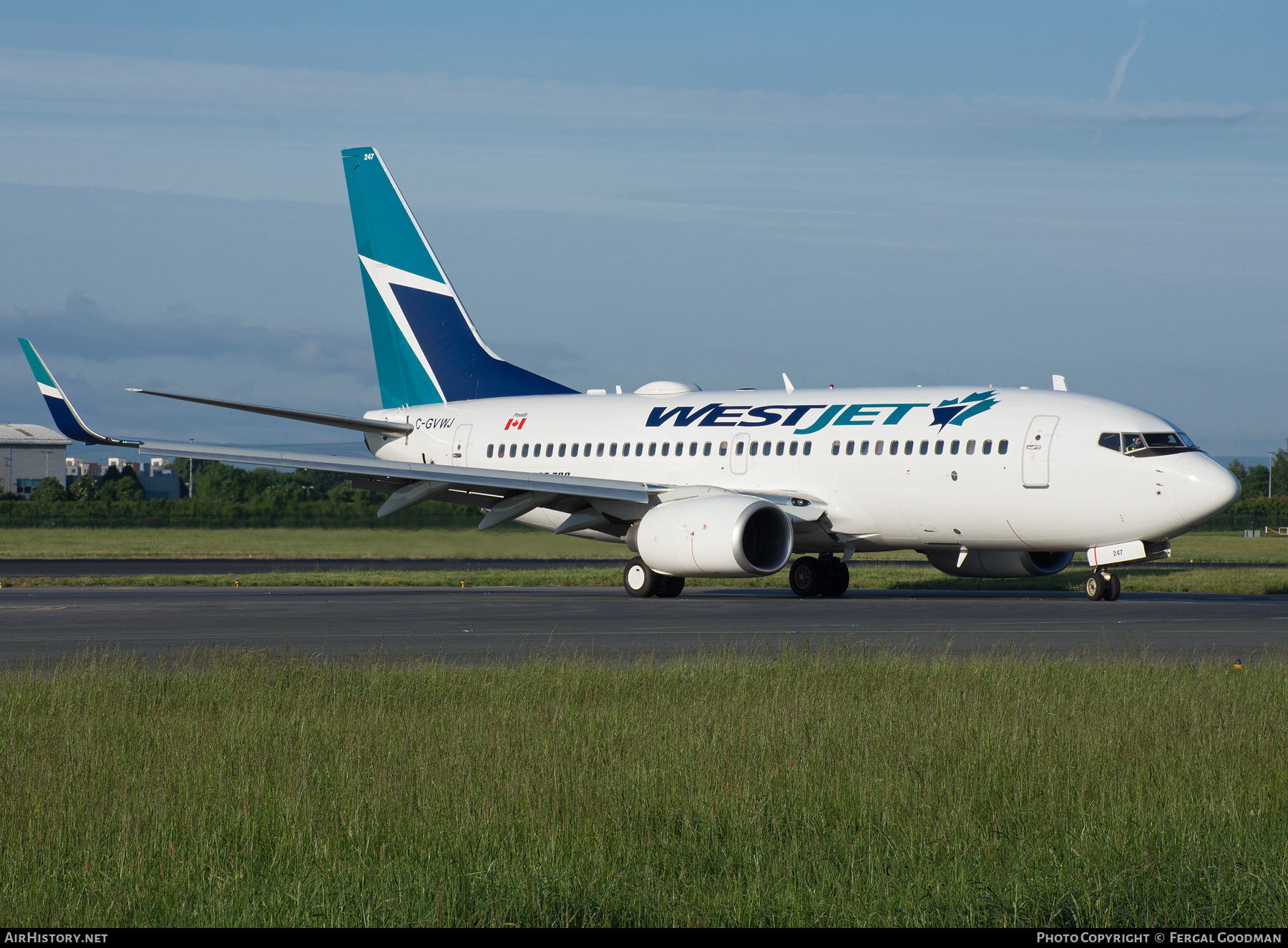 Aircraft Photo of C-GVWJ | Boeing 737-7CT | WestJet | AirHistory.net #93777