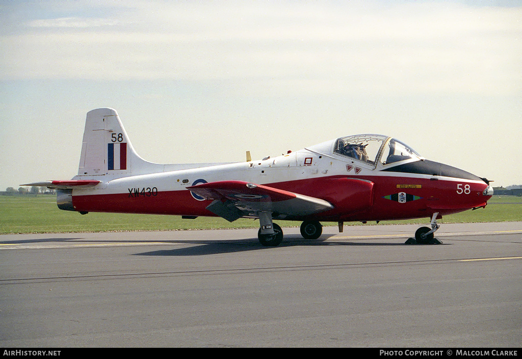 Aircraft Photo of XW430 | BAC 84 Jet Provost T5A | UK - Air Force | AirHistory.net #93781
