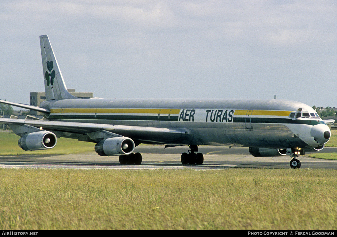 Aircraft Photo of EI-BNA | McDonnell Douglas DC-8-63CF | Aer Turas | AirHistory.net #93783