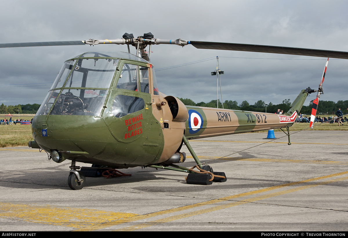 Aircraft Photo of G-SARO / XL812 | Saunders-Roe Skeeter AOP12 | UK - Army | AirHistory.net #93788