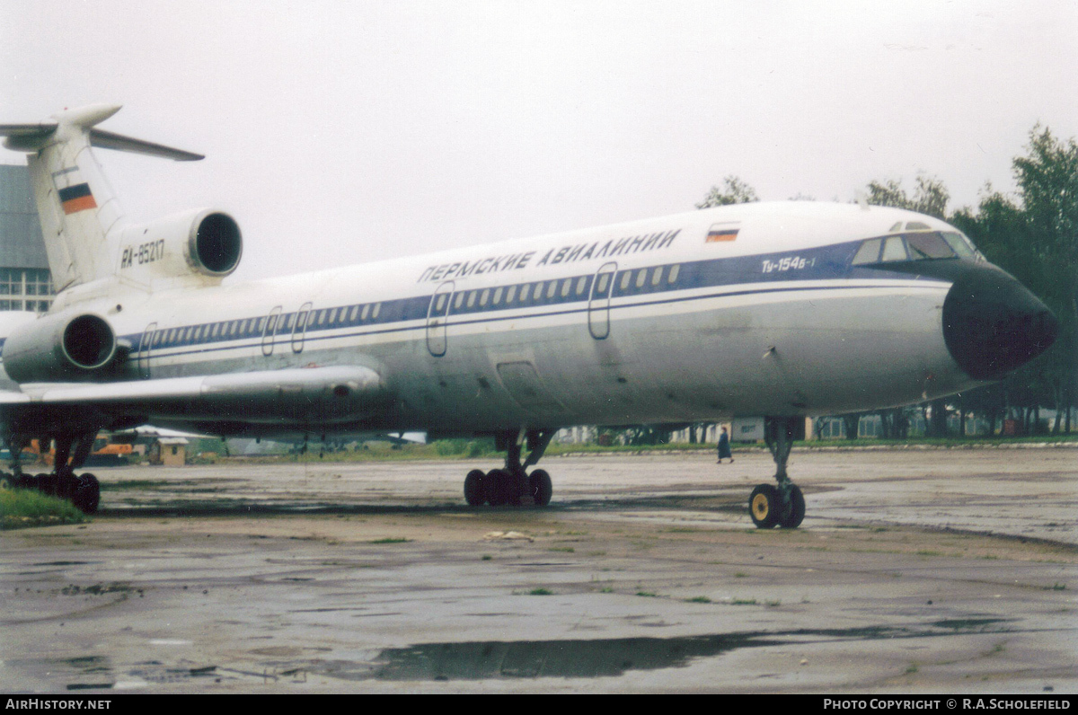 Aircraft Photo of RA-85217 | Tupolev Tu-154B-1 | Perm Airlines - PAL | AirHistory.net #93799
