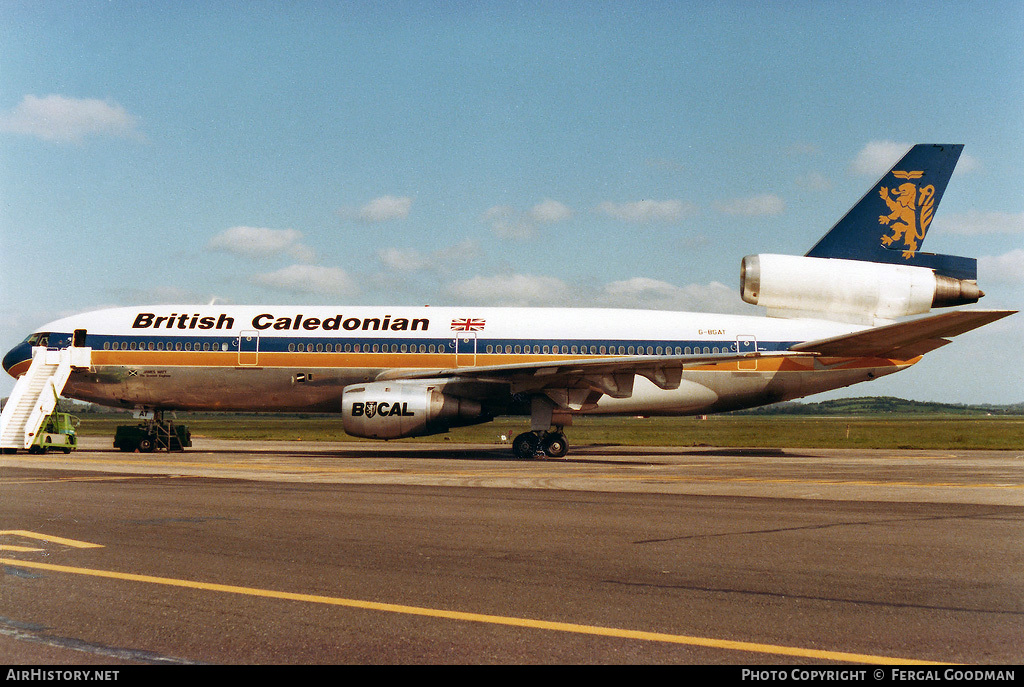 Aircraft Photo of G-BGAT | McDonnell Douglas DC-10-30 | British Caledonian Airways | AirHistory.net #93800