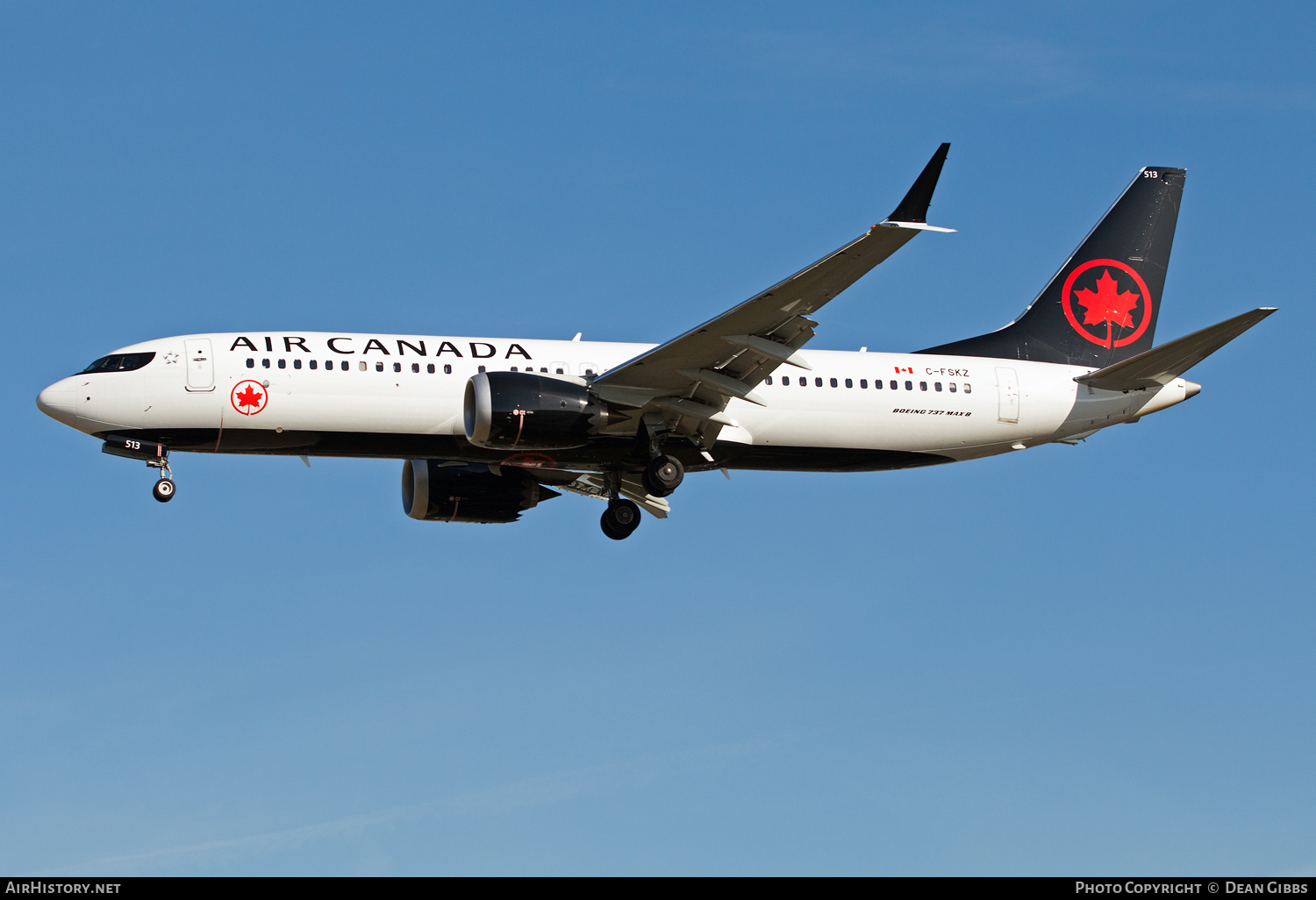 Aircraft Photo of C-FSKZ | Boeing 737-8 Max 8 | Air Canada | AirHistory.net #93805