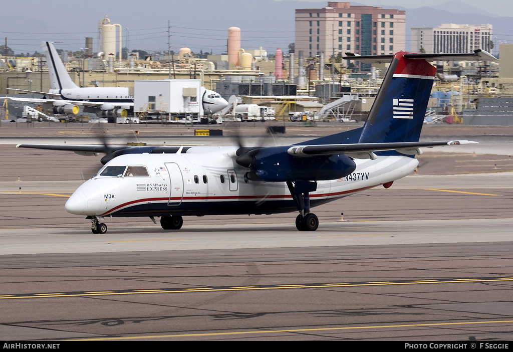 Aircraft Photo of N437YV | De Havilland Canada DHC-8-202 Dash 8 | US Airways Express | AirHistory.net #93809