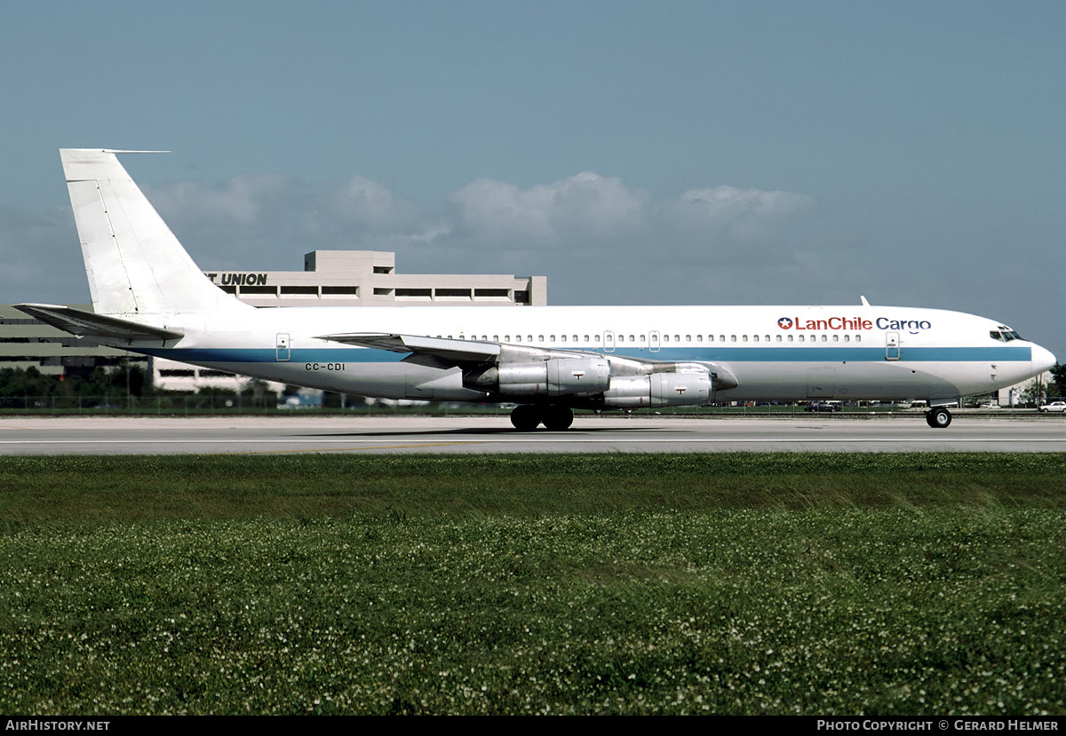 Aircraft Photo of CC-CDI | Boeing 707-323C | LAN Chile Cargo - Línea Aérea Nacional | AirHistory.net #93861
