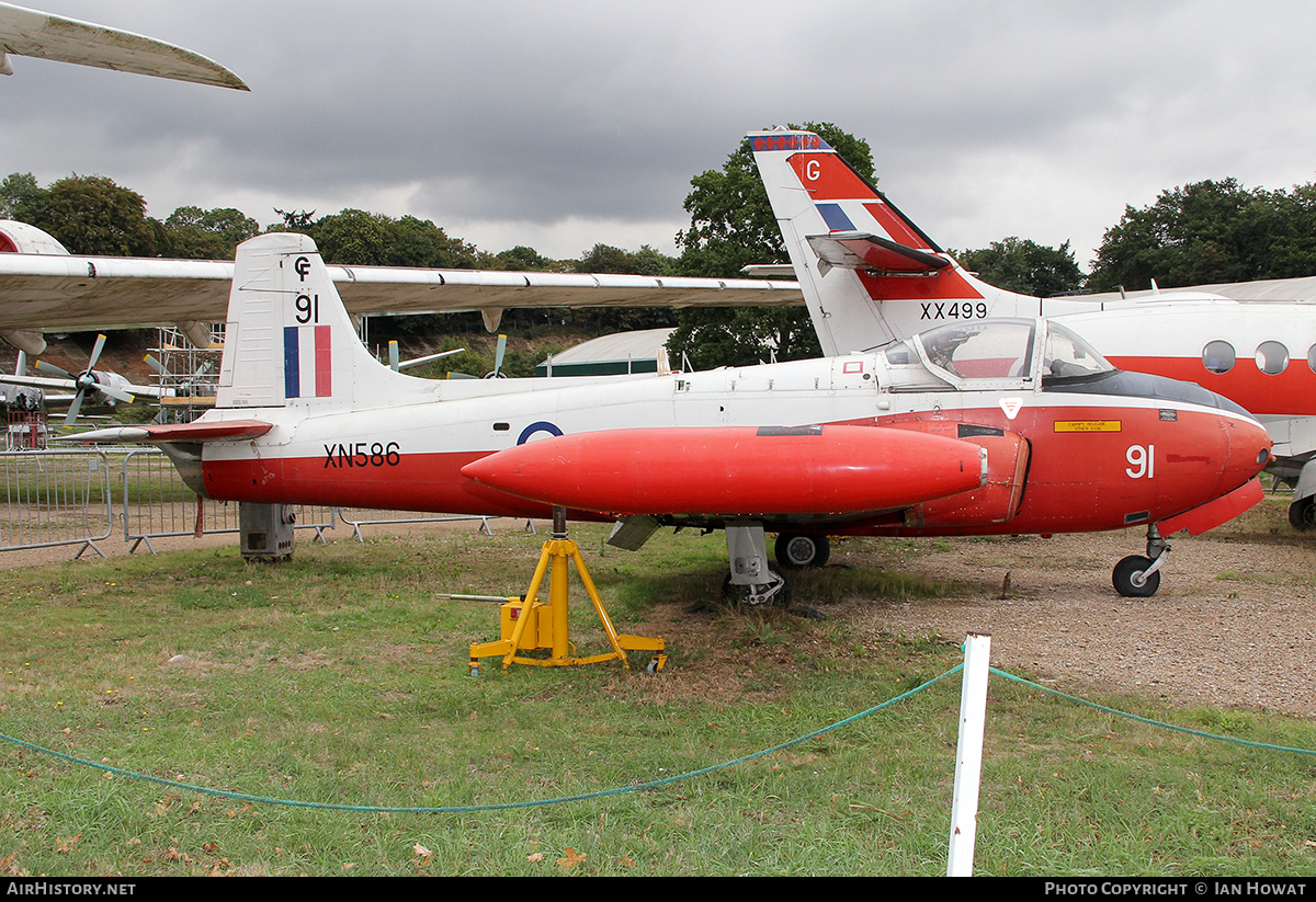 Aircraft Photo of XN586 | Hunting P.84 Jet Provost T3A | UK - Air Force | AirHistory.net #93871