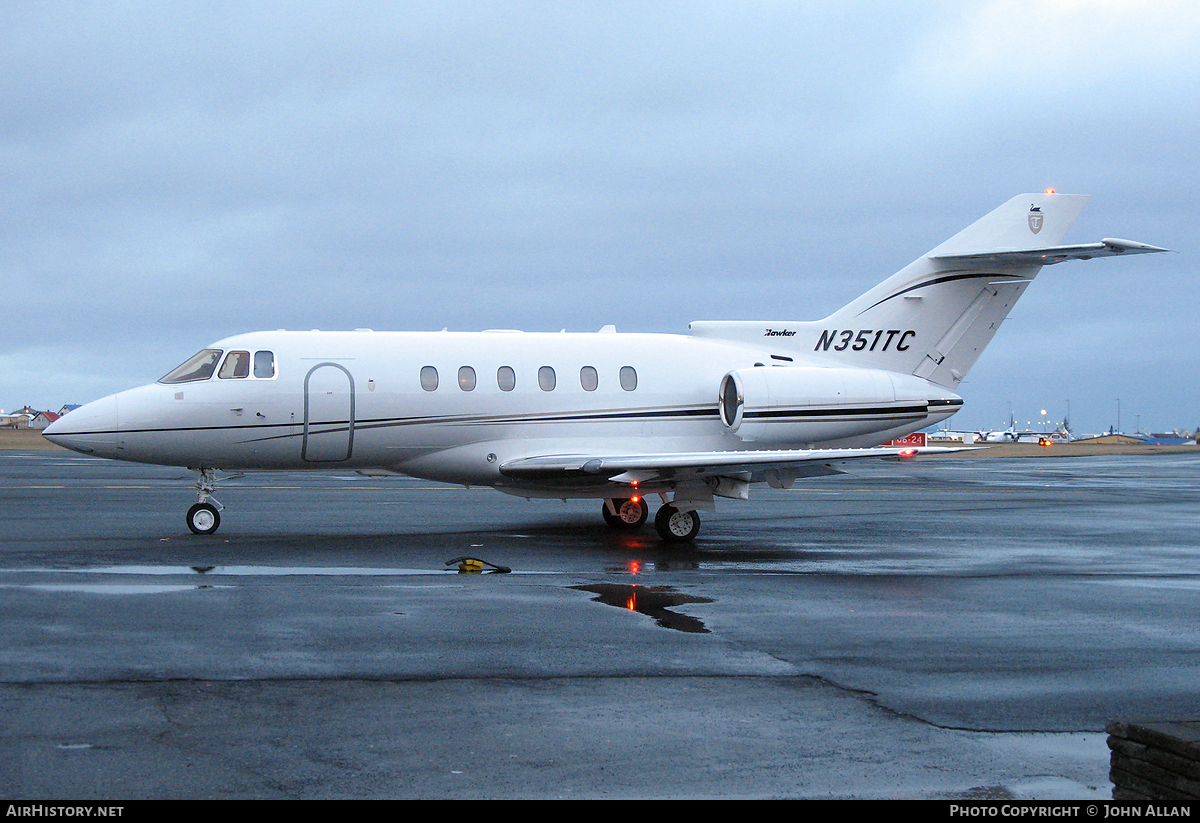 Aircraft Photo of N351TC | Raytheon Hawker 800XP | AirHistory.net #93872