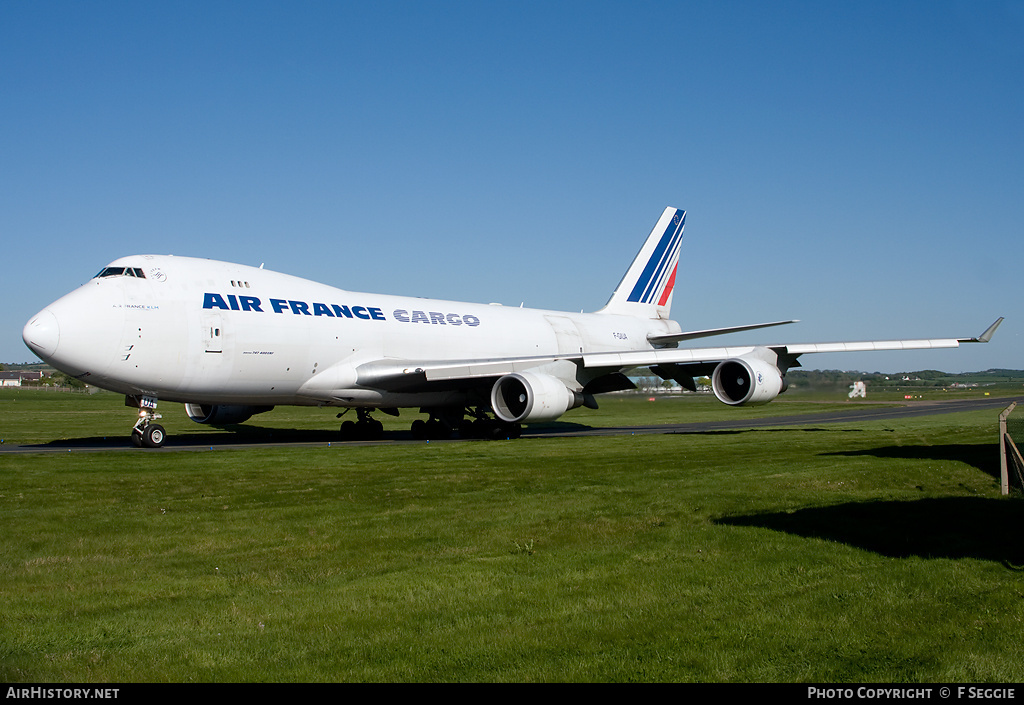 Aircraft Photo of F-GIUA | Boeing 747-428F/ER/SCD | Air France Cargo | AirHistory.net #93875