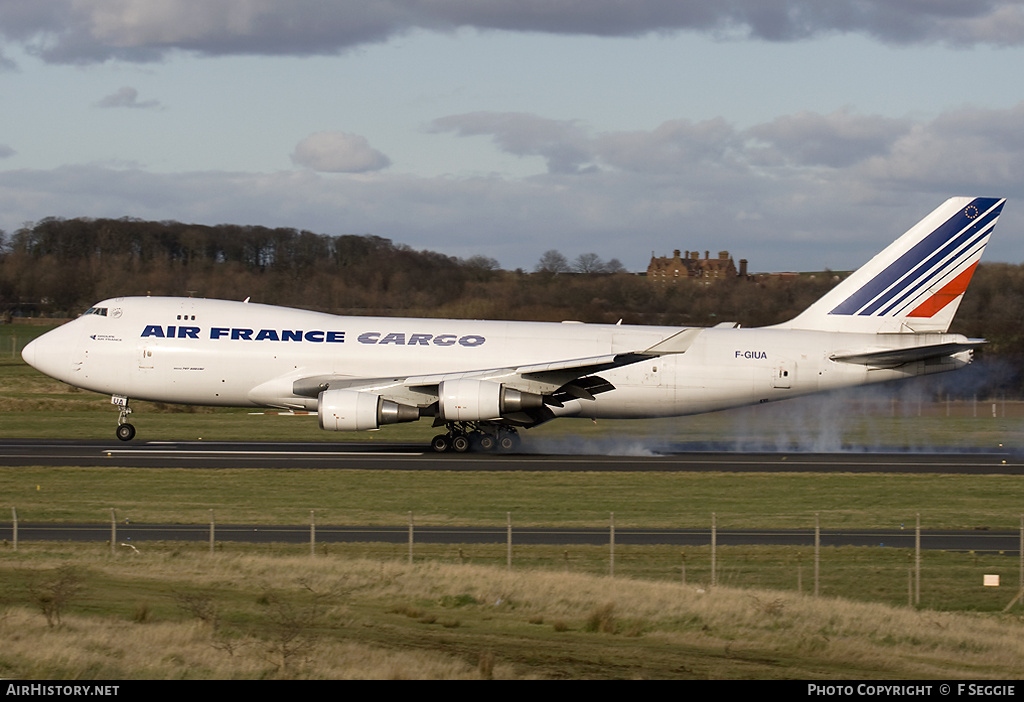 Aircraft Photo of F-GIUA | Boeing 747-428F/ER/SCD | Air France Cargo | AirHistory.net #93885