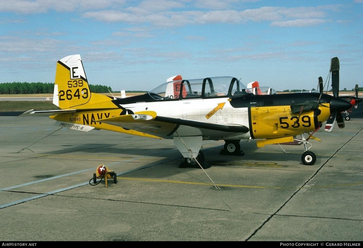 Aircraft Photo of 162649 | Beech T-34C Turbo Mentor (45) | USA - Navy | AirHistory.net #93895